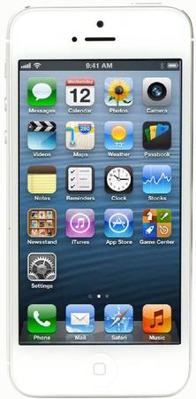 Смартфон Apple iPhone 5 32Gb White & Silver - Калининград
